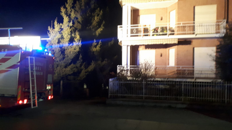 Pensionata caduta in casa soccorsa da Vigili del Fuoco e 118